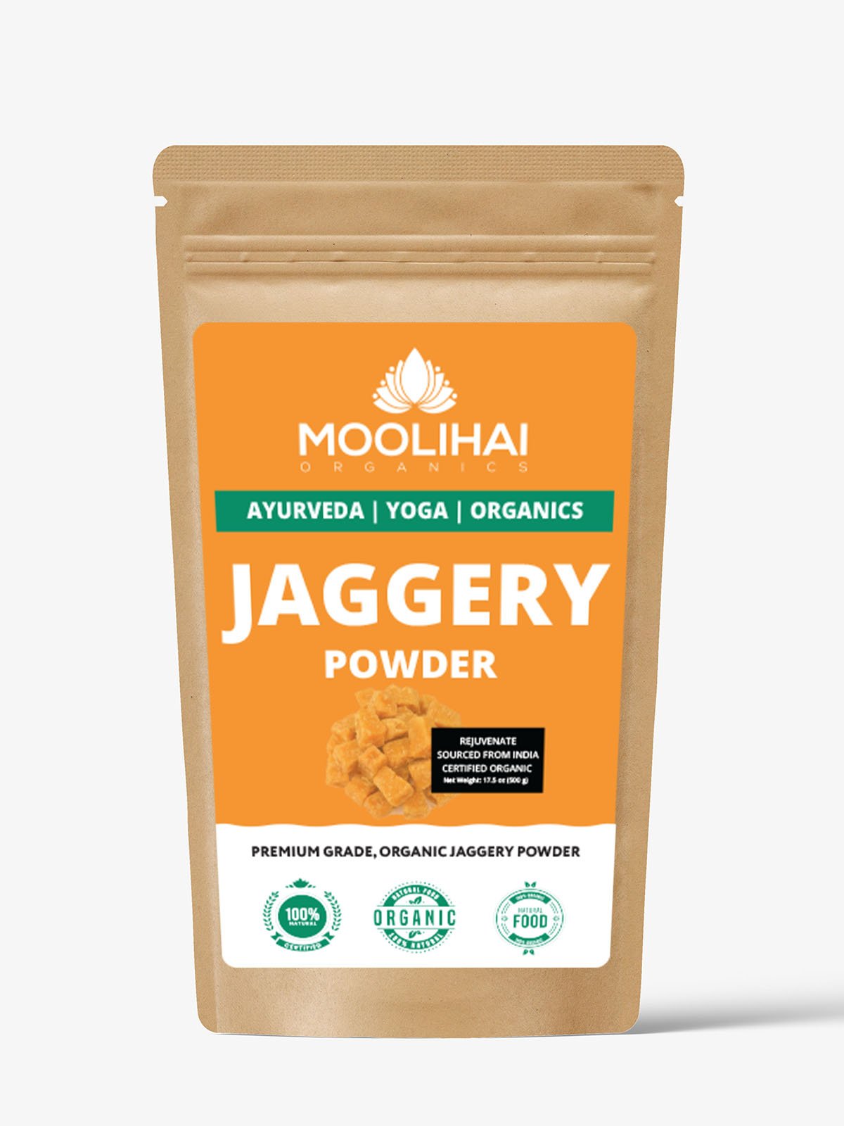 100% Pure Organic Jaggery Powder / Nattu Chakkarai Podi / Non-GMO ...